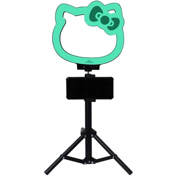 Impressions For Hello Kitty Super Cute 10" RGB Desktop Ring Light w/Tripod - Picture 6 of 14